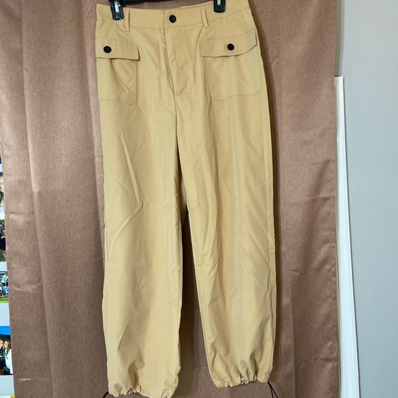 Shein Beige Street Pants - Picture 3 of 3